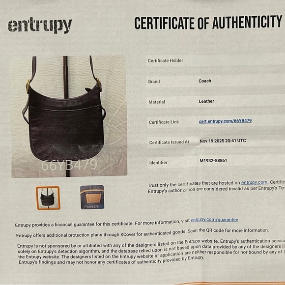 Coach Emery Crossbody Bag in Polished Leather, Like New ⭐️Verified Authentic⭐️ - Picture 7 of 11